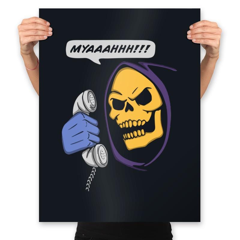 Myaaahhh!!! - Prints Posters RIPT Apparel 18x24 / Black