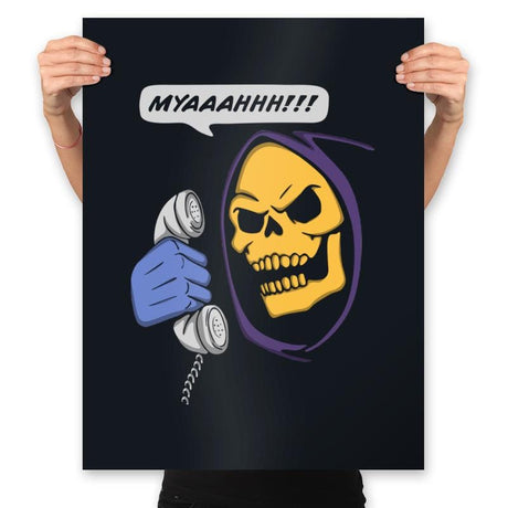 Myaaahhh!!! - Prints Posters RIPT Apparel 18x24 / Black