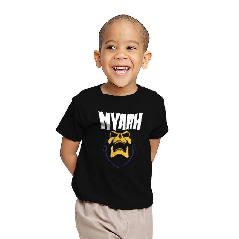 Myaah - Youth T-Shirts RIPT Apparel X-small / Black