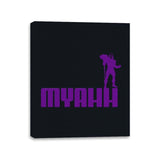 MYAHH! - Canvas Wraps Canvas Wraps RIPT Apparel 11x14 / Black
