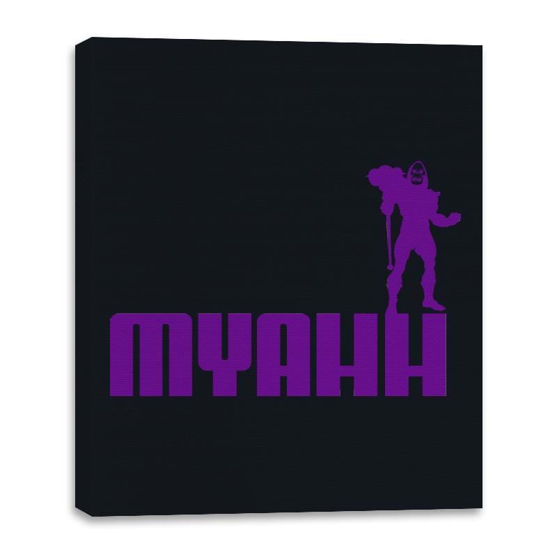MYAHH! - Canvas Wraps Canvas Wraps RIPT Apparel 16x20 / Black