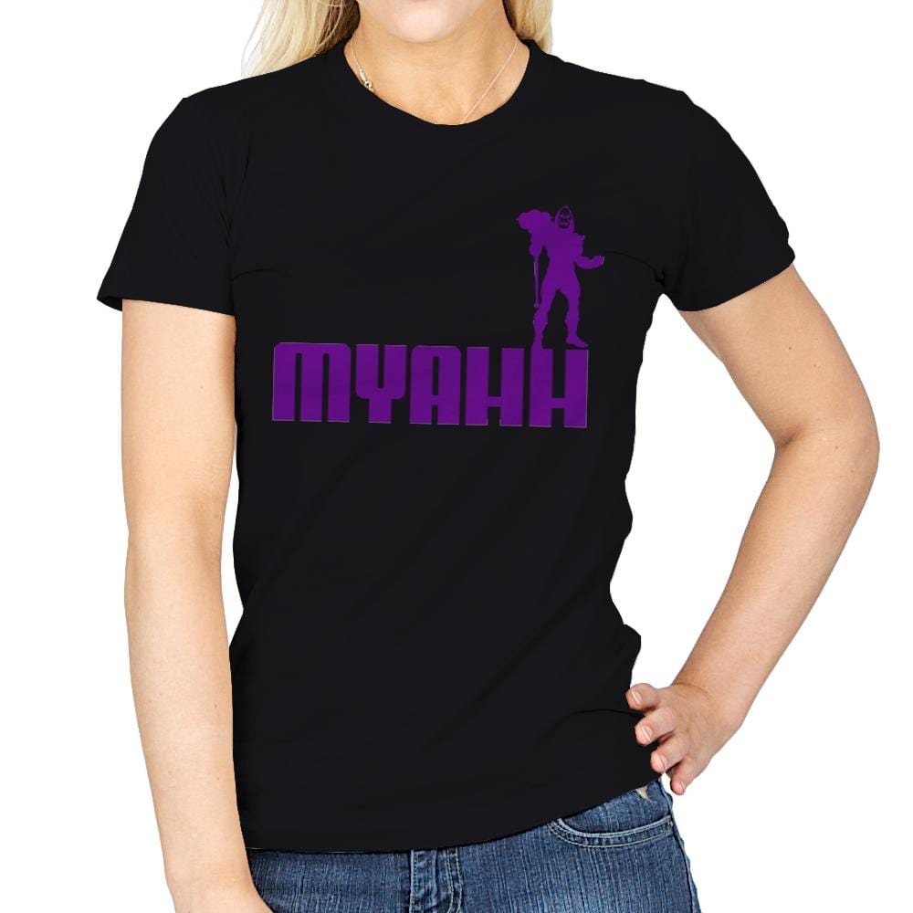 MYAHH! - Womens T-Shirts RIPT Apparel Small / Black