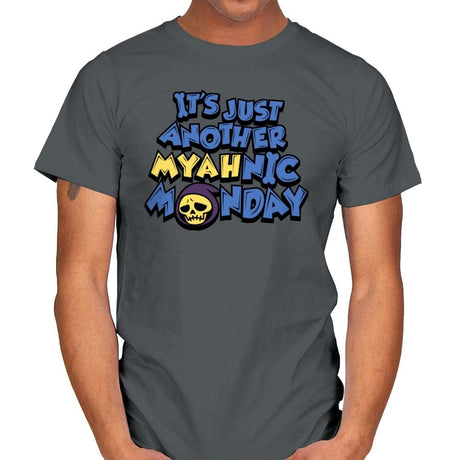 Myahnic Monday - Mens T-Shirts RIPT Apparel Small / Charcoal