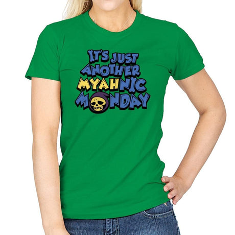 Myahnic Monday - Womens T-Shirts RIPT Apparel Small / Irish Green