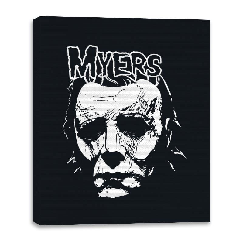 Myers - Canvas Wraps Canvas Wraps RIPT Apparel 16x20 / Black