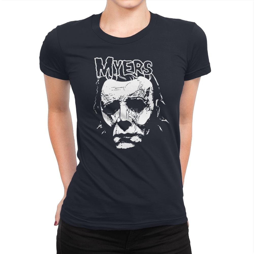 Myers - Womens Premium T-Shirts RIPT Apparel Small / Midnight Navy