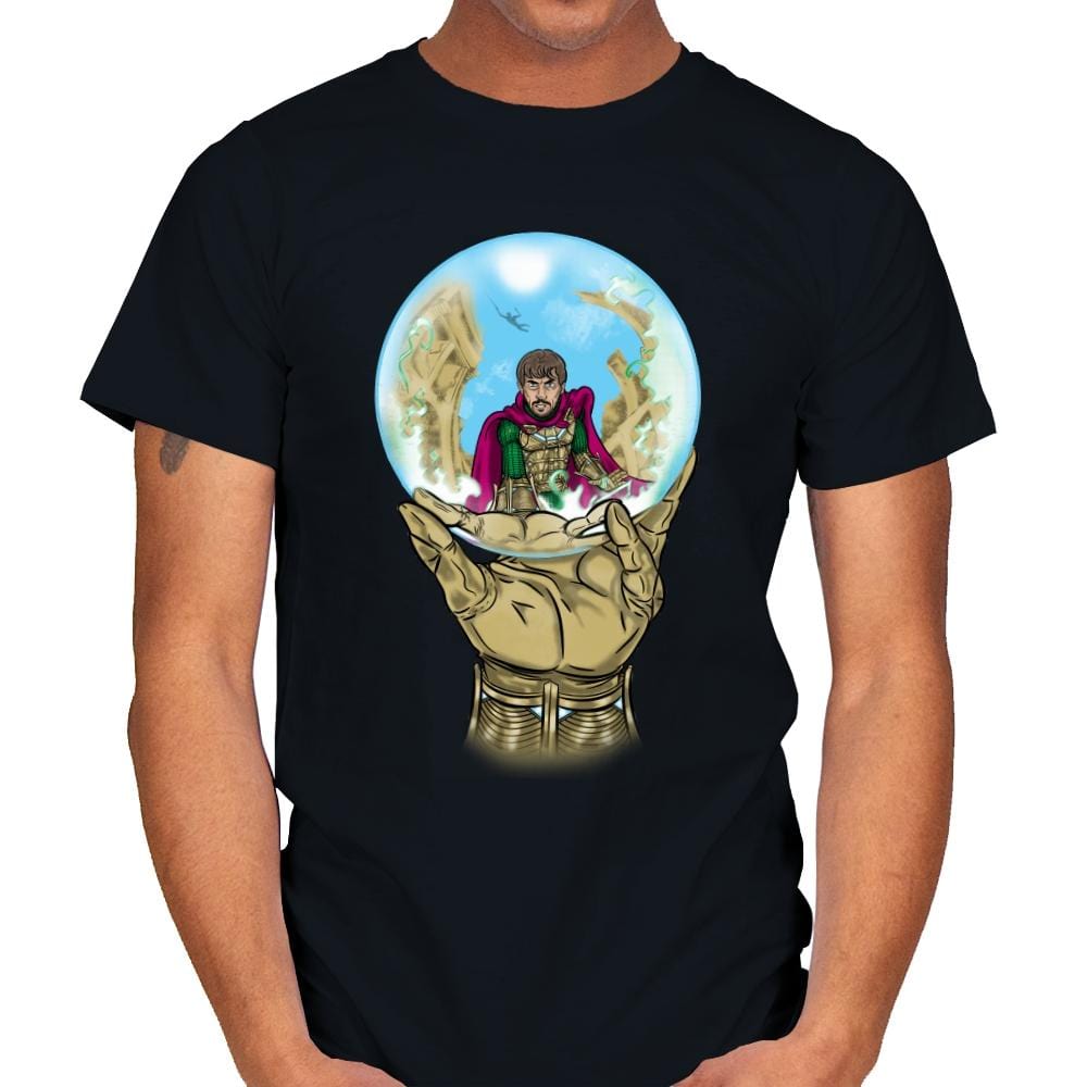 Mysterio Escher - Mens T-Shirts RIPT Apparel Small / Black