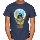 Mysterio Escher - Mens T-Shirts RIPT Apparel Small / Navy