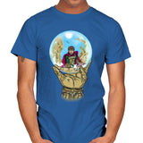 Mysterio Escher - Mens T-Shirts RIPT Apparel Small / Royal