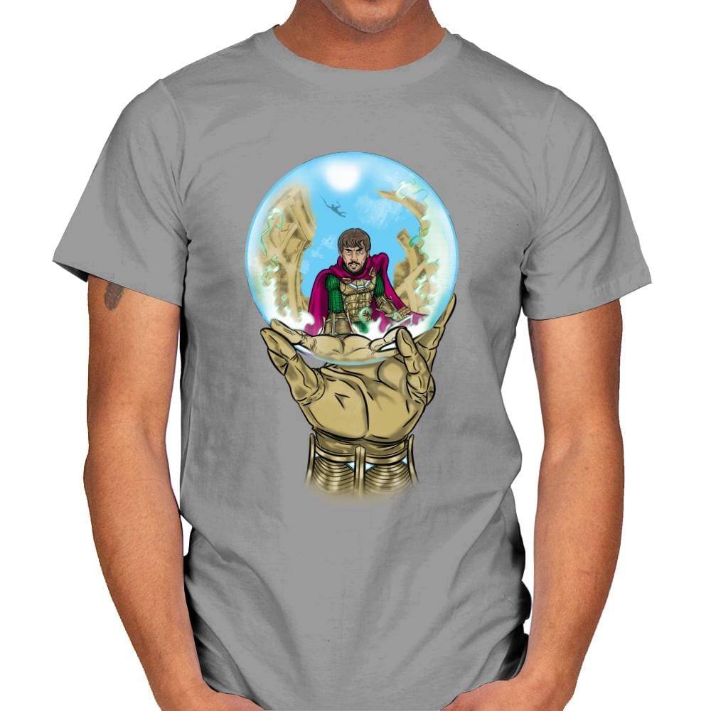 Mysterio Escher - Mens T-Shirts RIPT Apparel Small / Sport Grey
