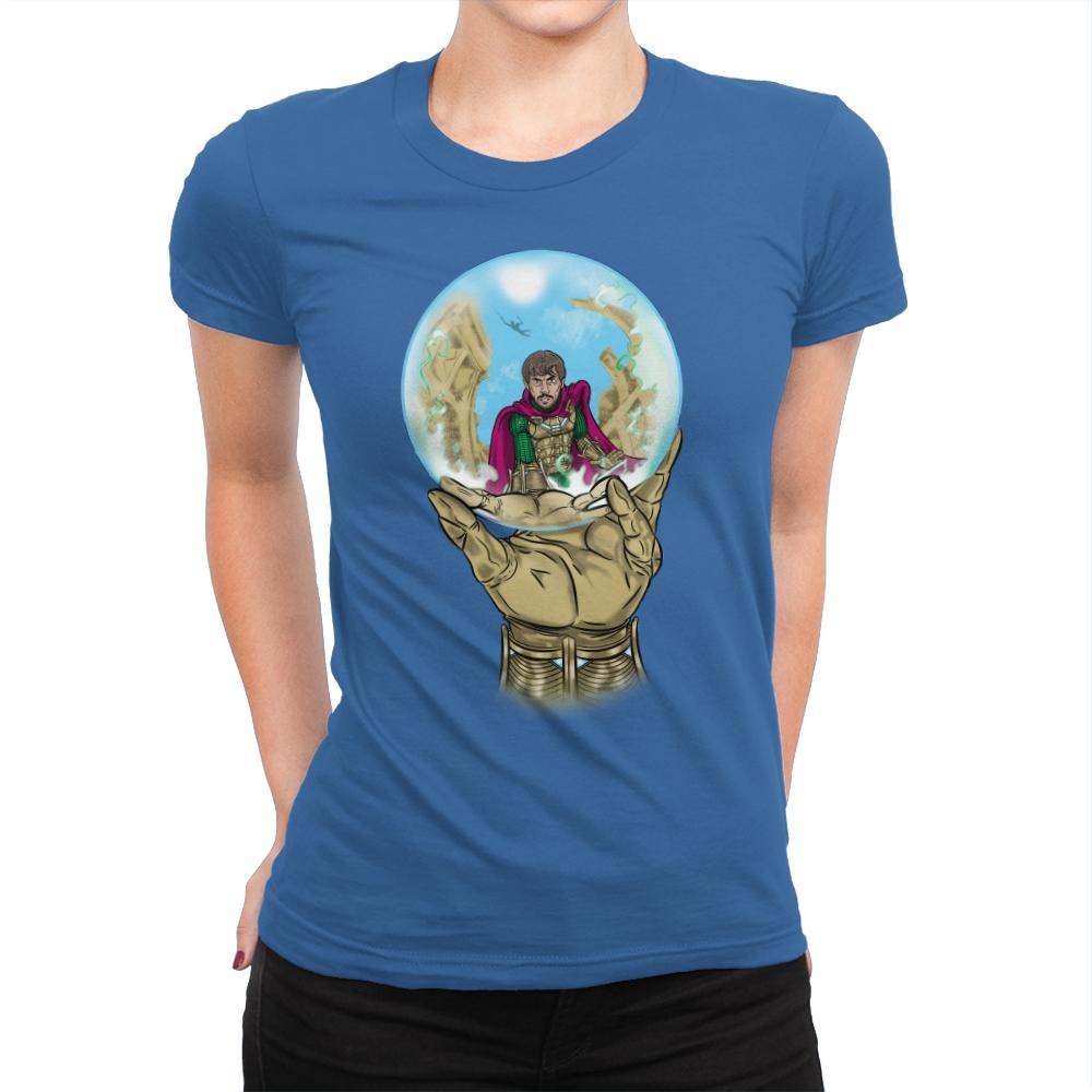 Mysterio Escher - Womens Premium T-Shirts RIPT Apparel Small / Royal