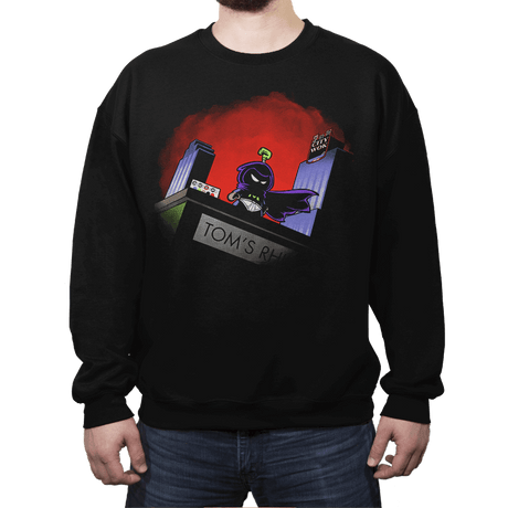 Mysterion: The Poorly Animated Series - Crew Neck Sweatshirt Crew Neck Sweatshirt RIPT Apparel