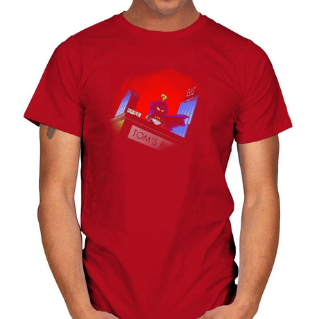 Mysterion: The Poorly Animated Series Exclusive - Mens T-Shirts RIPT Apparel Small / Red