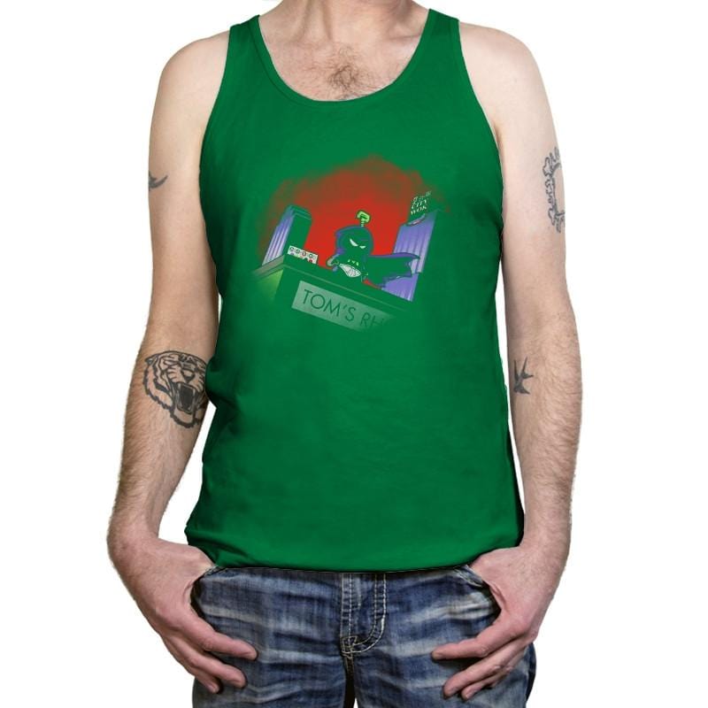 Mysterion: The Poorly Animated Series Exclusive - Tanktop Tanktop RIPT Apparel X-Small / Kelly