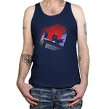 Mysterion: The Poorly Animated Series Exclusive - Tanktop Tanktop RIPT Apparel X-Small / Navy