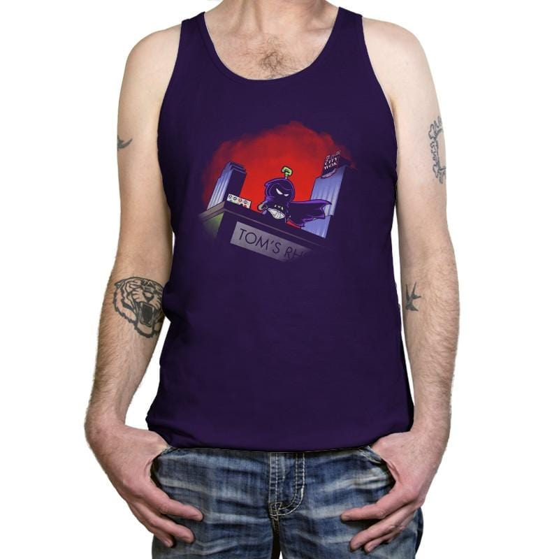Mysterion: The Poorly Animated Series Exclusive - Tanktop Tanktop RIPT Apparel X-Small / Team Purple