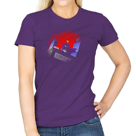 Mysterion: The Poorly Animated Series Exclusive - Womens T-Shirts RIPT Apparel Small / Purple