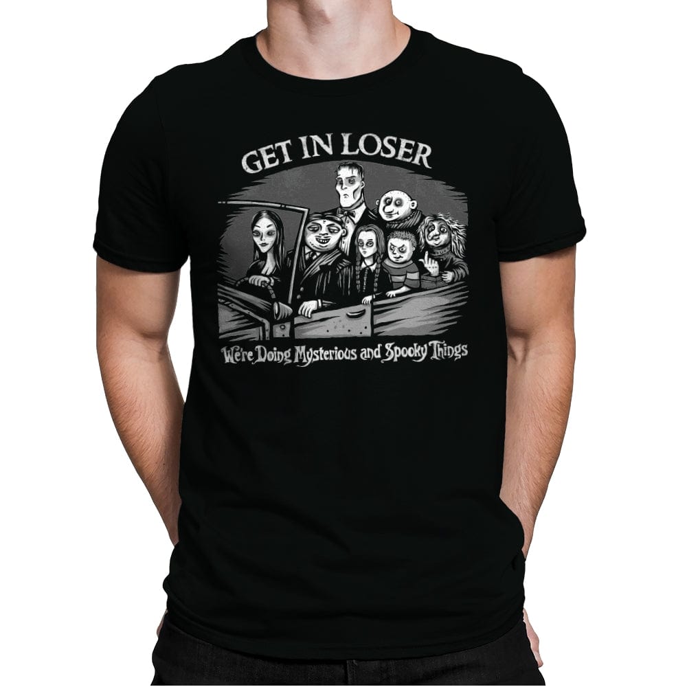 Mysterious and Spooky Things - Mens Premium T-Shirts RIPT Apparel Small / Black