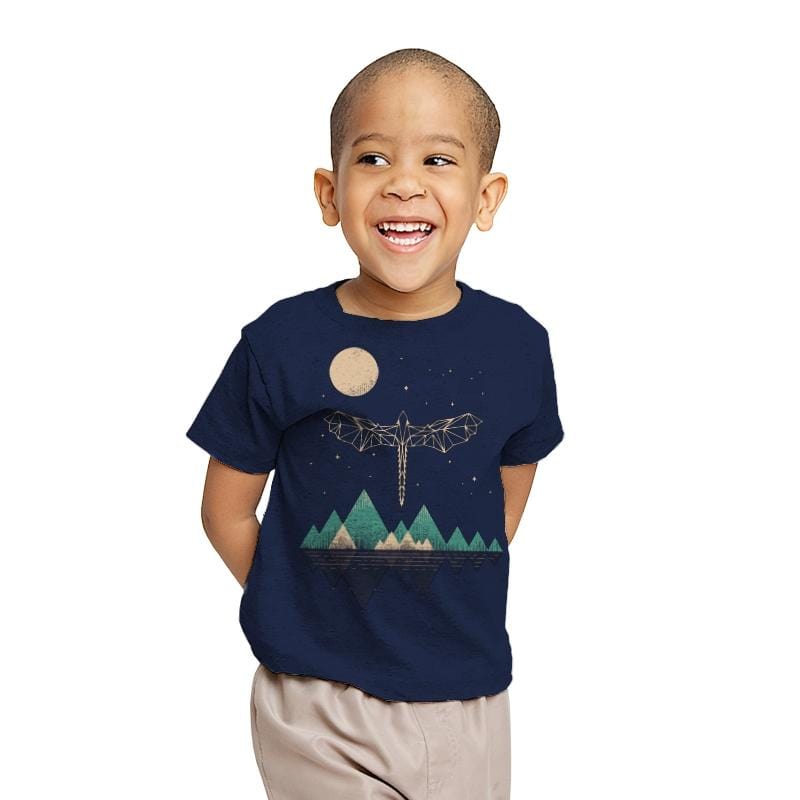 Mystic Dragon - Youth T-Shirts RIPT Apparel X-small / Navy