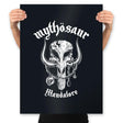 Mythosaur - Prints Posters RIPT Apparel 18x24 / Black