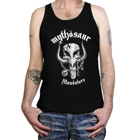 Mythosaur - Tanktop Tanktop RIPT Apparel X-Small / Black