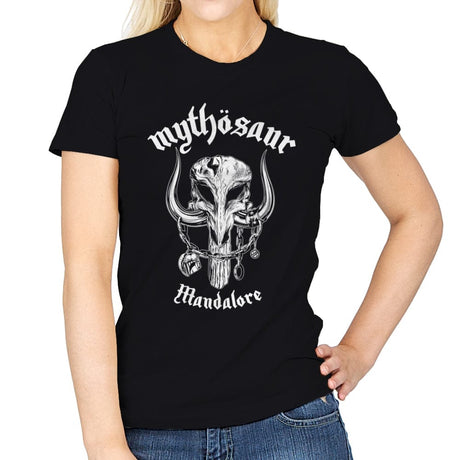 Mythosaur - Womens T-Shirts RIPT Apparel Small / Black