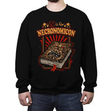 N is for Necronomicon - Crew Neck Sweatshirt Crew Neck Sweatshirt RIPT Apparel