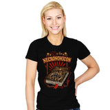 N is for Necronomicon - Womens T-Shirts RIPT Apparel