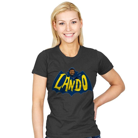 NA-NA-NA-NA LANDO - Womens T-Shirts RIPT Apparel Small / Charcoal