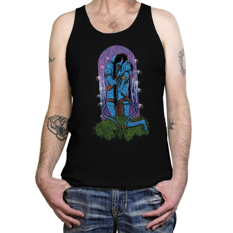 Na'vi Kiss - Tanktop Tanktop RIPT Apparel X-Small / Black