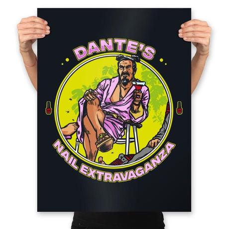 Nail Extravaganza - Prints Posters RIPT Apparel 18x24 / Black