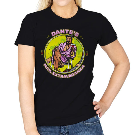 Nail Extravaganza - Womens T-Shirts RIPT Apparel Small / Black