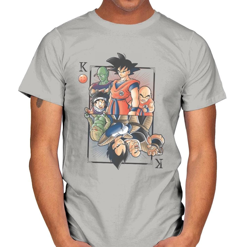 Naipe Ball - Mens T-Shirts RIPT Apparel Small / Ice Grey