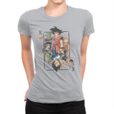 Naipe Ball - Womens Premium T-Shirts RIPT Apparel Small / Heather Grey