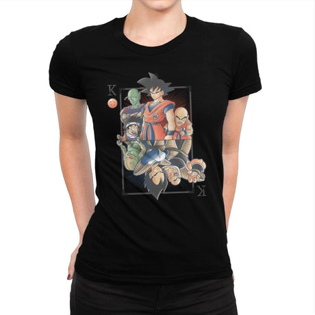 Naipe Ball - Womens Premium T-Shirts RIPT Apparel Small / Natural