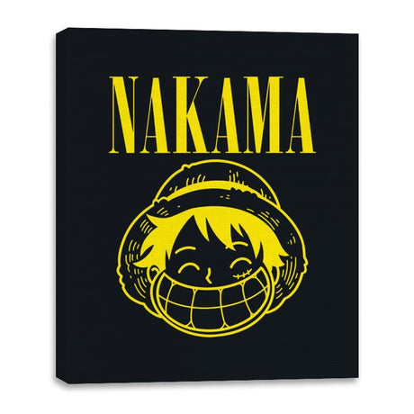 Nakama - Canvas Wraps Canvas Wraps RIPT Apparel 16x20 / Black