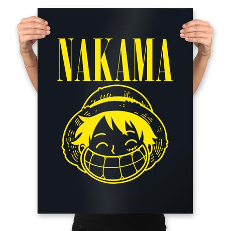 Nakama - Prints Posters RIPT Apparel 18x24 / Black