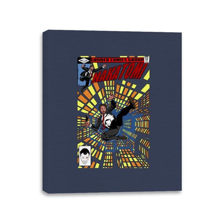 Nakatomi - Canvas Wraps Canvas Wraps RIPT Apparel 11x14 / Navy