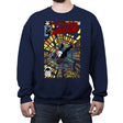 Nakatomi - Crew Neck Sweatshirt Crew Neck Sweatshirt RIPT Apparel Small / Navy