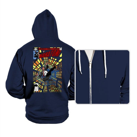 Nakatomi - Hoodies Hoodies RIPT Apparel Small / Navy