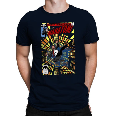 Nakatomi - Mens Premium T-Shirts RIPT Apparel Small / Midnight Navy