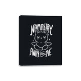 Namastay Away From Me - Canvas Wraps Canvas Wraps RIPT Apparel 8x10 / Black