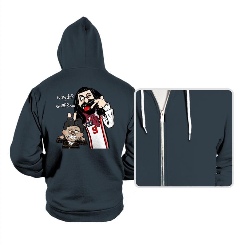 Nandor and Guillermo - Hoodies Hoodies RIPT Apparel Small / Dark Gray