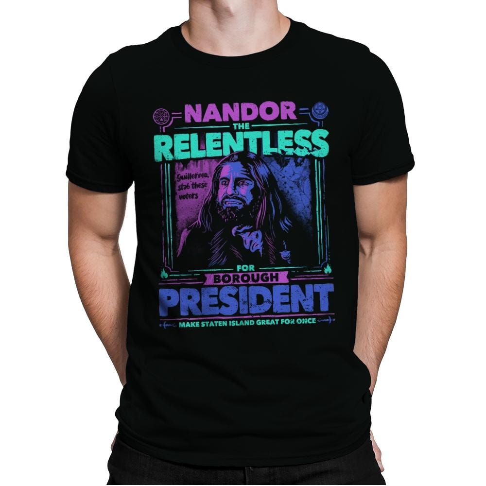 Nandor for Beep - Mens Premium T-Shirts RIPT Apparel Small / Black