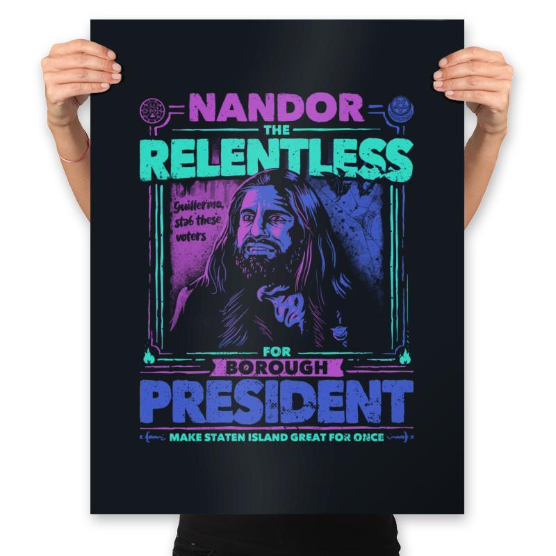 Nandor for Beep - Prints Posters RIPT Apparel 18x24 / Black