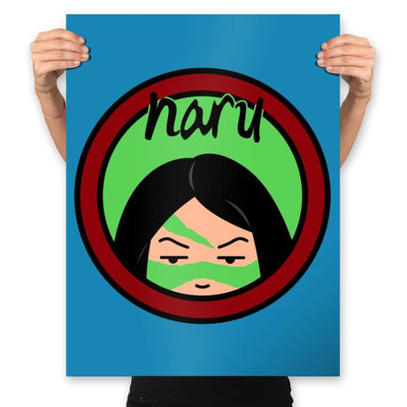 Naru - Prints Posters RIPT Apparel 18x24 / Sapphire
