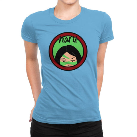 Naru - Womens Premium T-Shirts RIPT Apparel Small / Turquoise