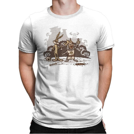 Nasty Killer Wabbit - Mens Premium T-Shirts RIPT Apparel Small / White