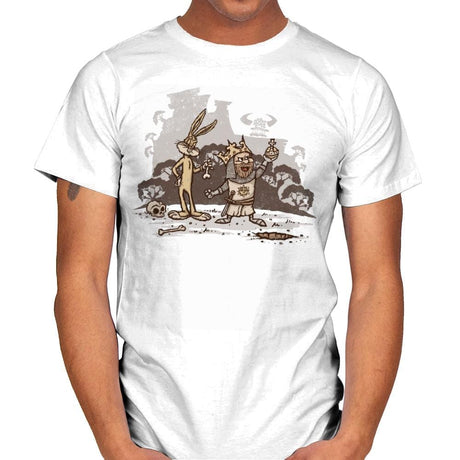 Nasty Killer Wabbit - Mens T-Shirts RIPT Apparel Small / White
