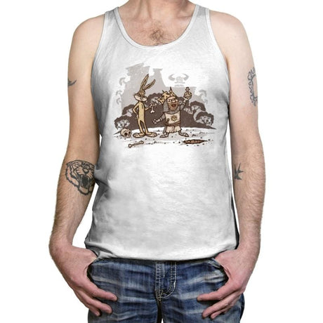 Nasty Killer Wabbit - Tanktop Tanktop RIPT Apparel X-Small / White